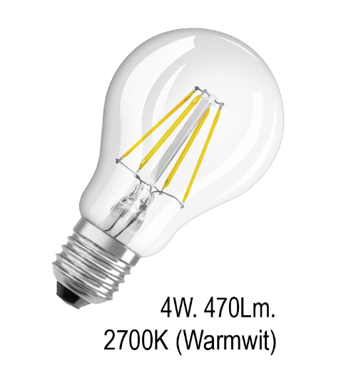 Lichtbron 4W 2700K