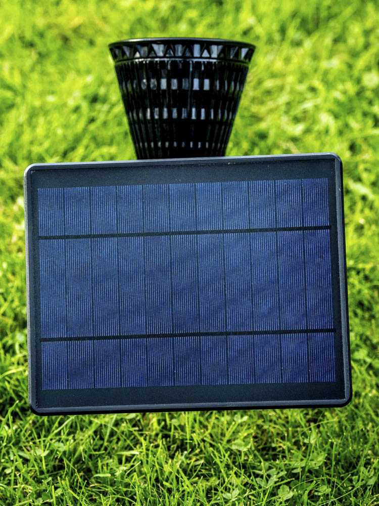 Zonnepaneel Iplux Solar Led Tuinspot zonne energie