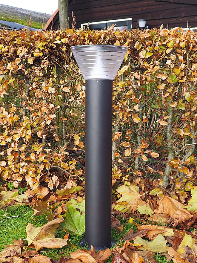 Iplux® Rome Solar LED Lamp Staand 80cm (Tijdelijk uitverkocht)