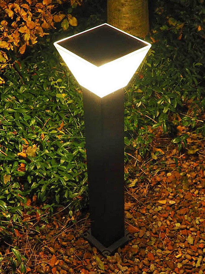 Iplux® Solar Lamp Staand Berlin 80cm (Tijdelijk uitverkocht)